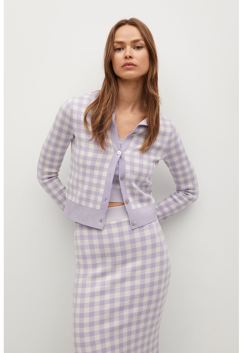 Cardigan in carouri Colorina