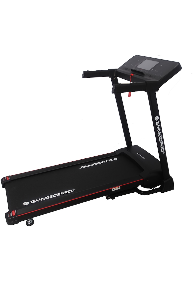 Banda alergare GYMBOPRO - motor 2 CP - viteza: 0.8-16 km/h - TFT color 10.1 inch - inclinare electrica - greutate maxima utilizator 110 kg