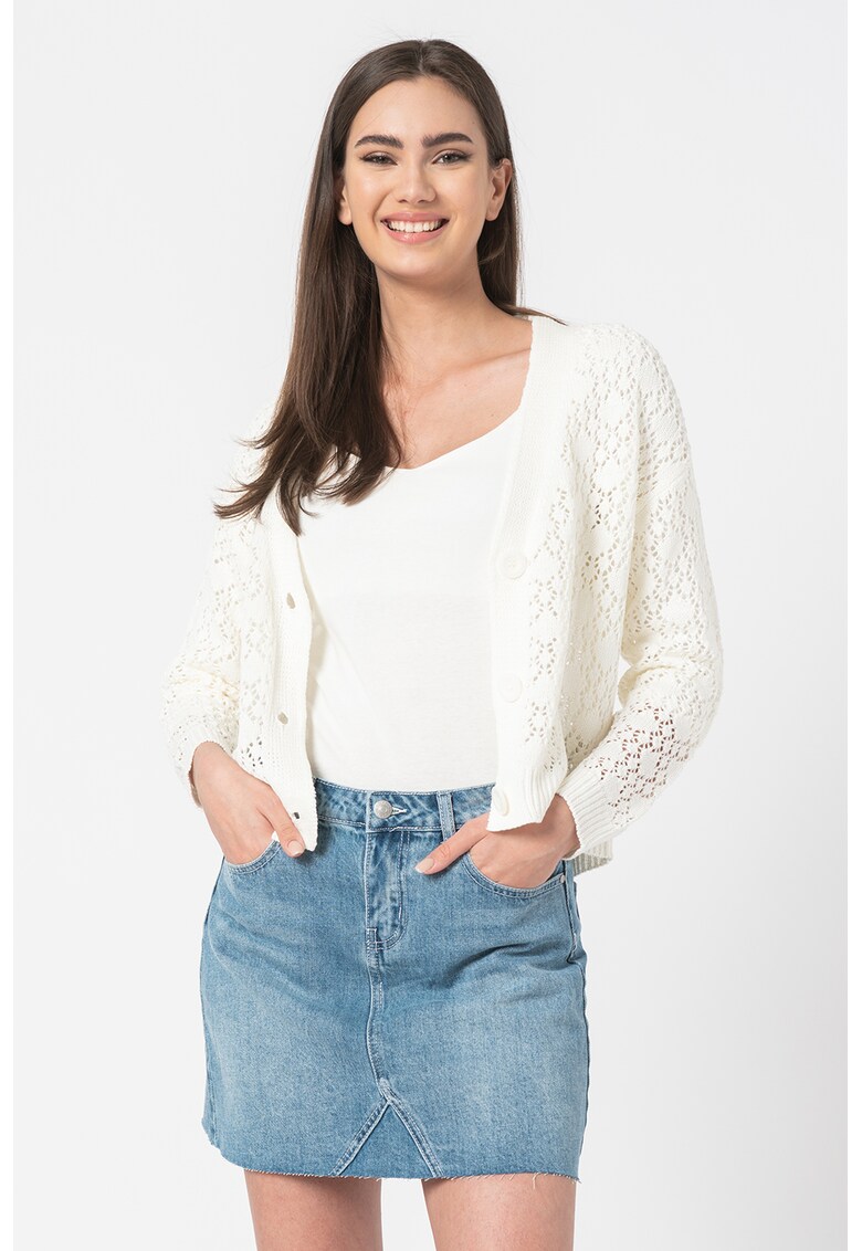 Cardigan cu perforatii Shirin