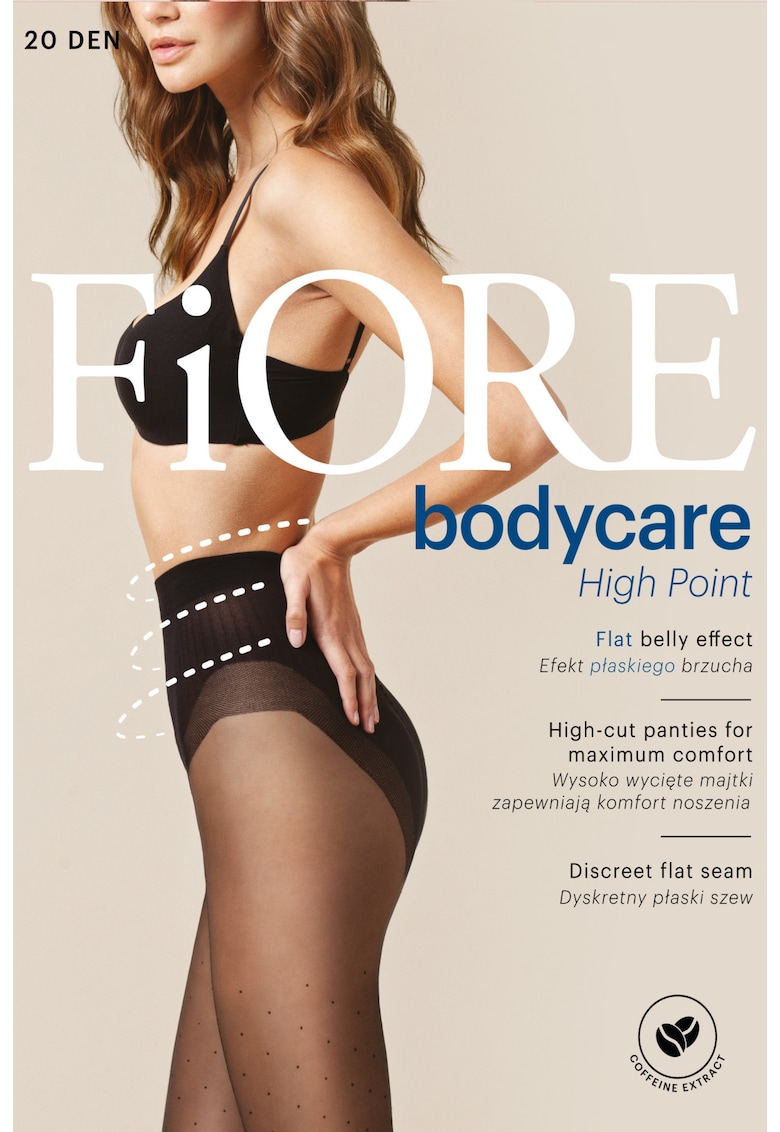 Ciorap BodyCare High Point 20 Den - Negru
