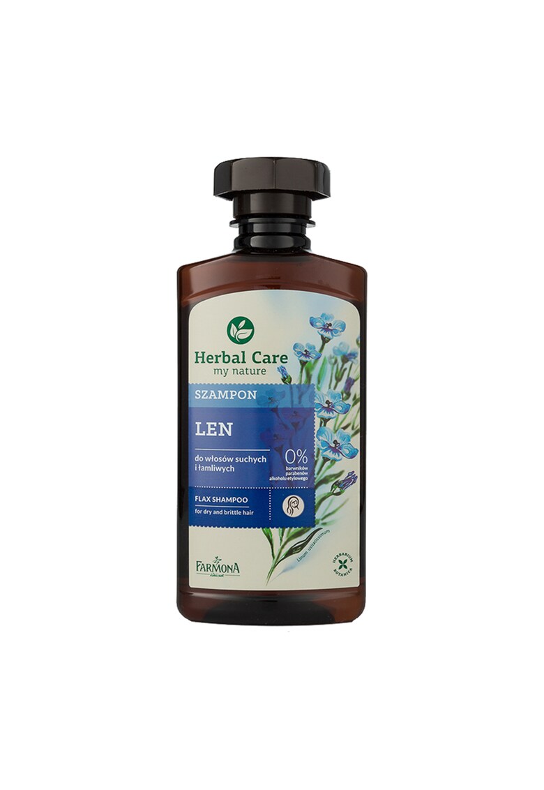Sampon cu extract de seminte de in Herbal Care - 330 ml