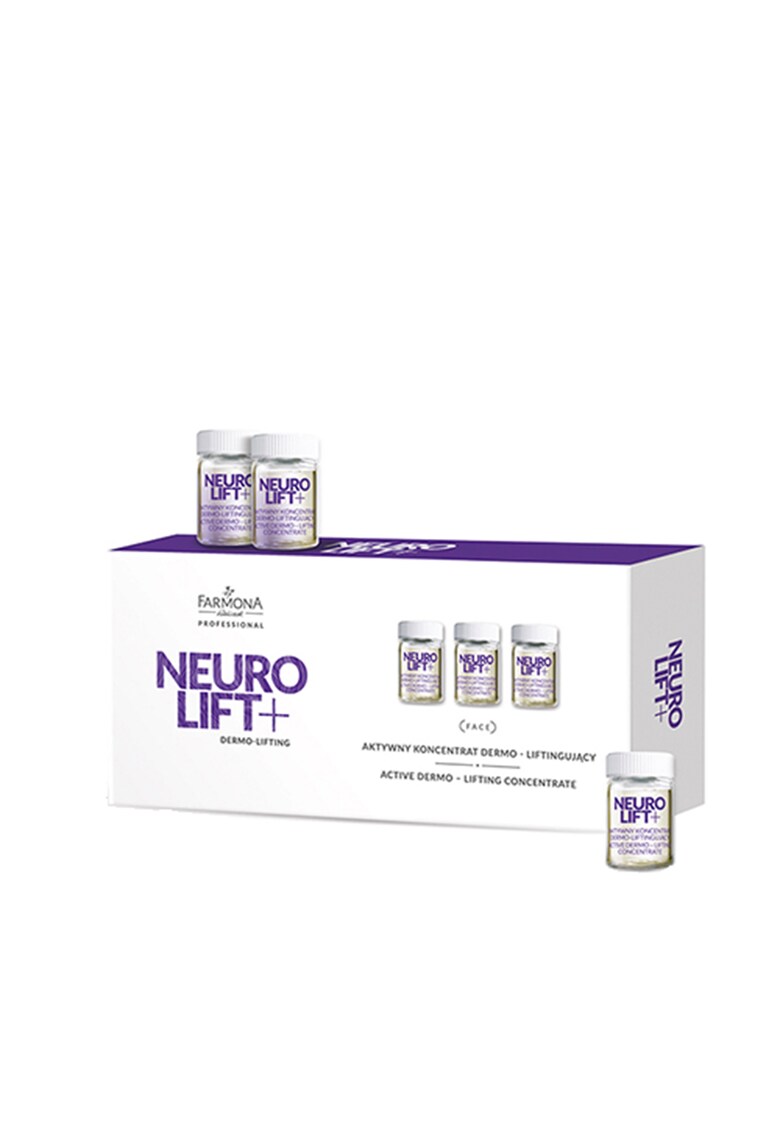 Concentrat dermo-lifting fiole zi/noapte Neuro Lift + - 10 x 5 ml