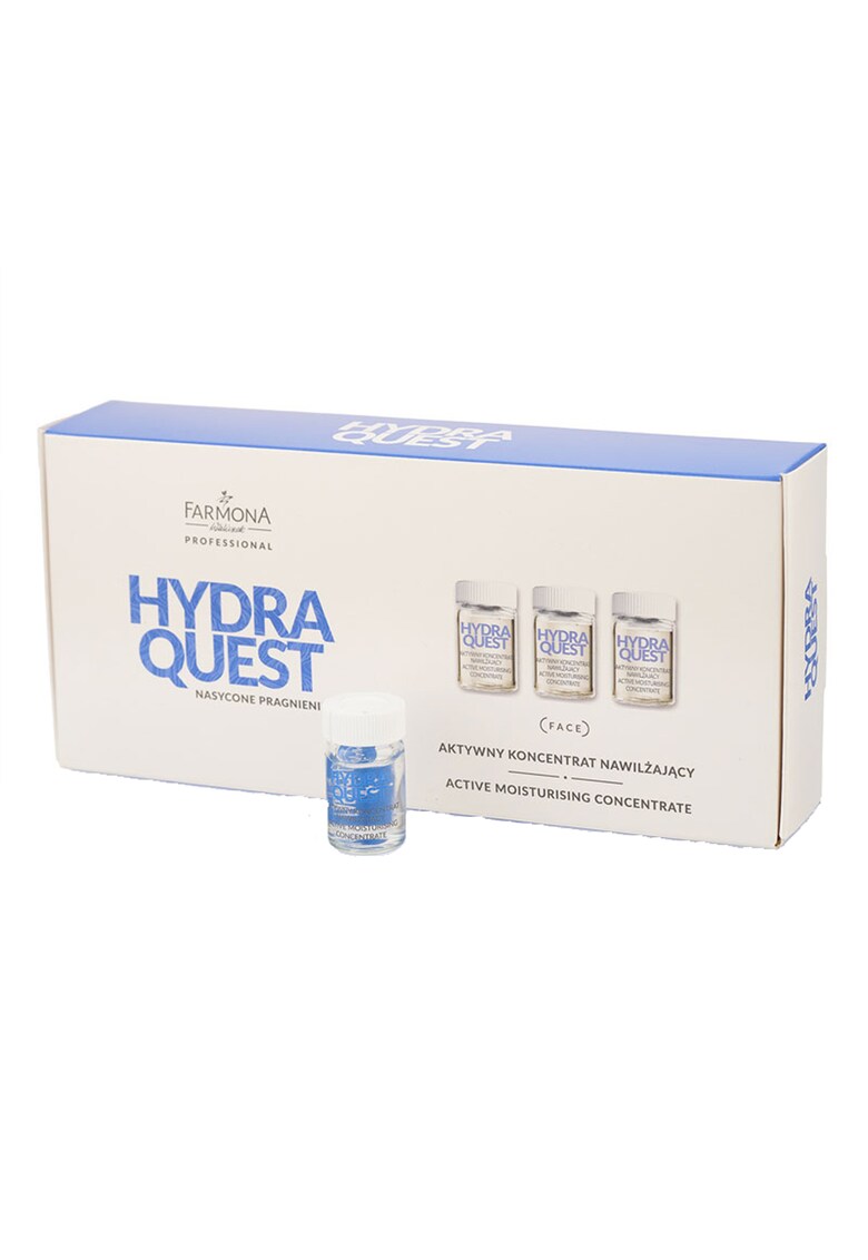 Concentrat hidratant activ Hydra Quest - 10 x 5 ml