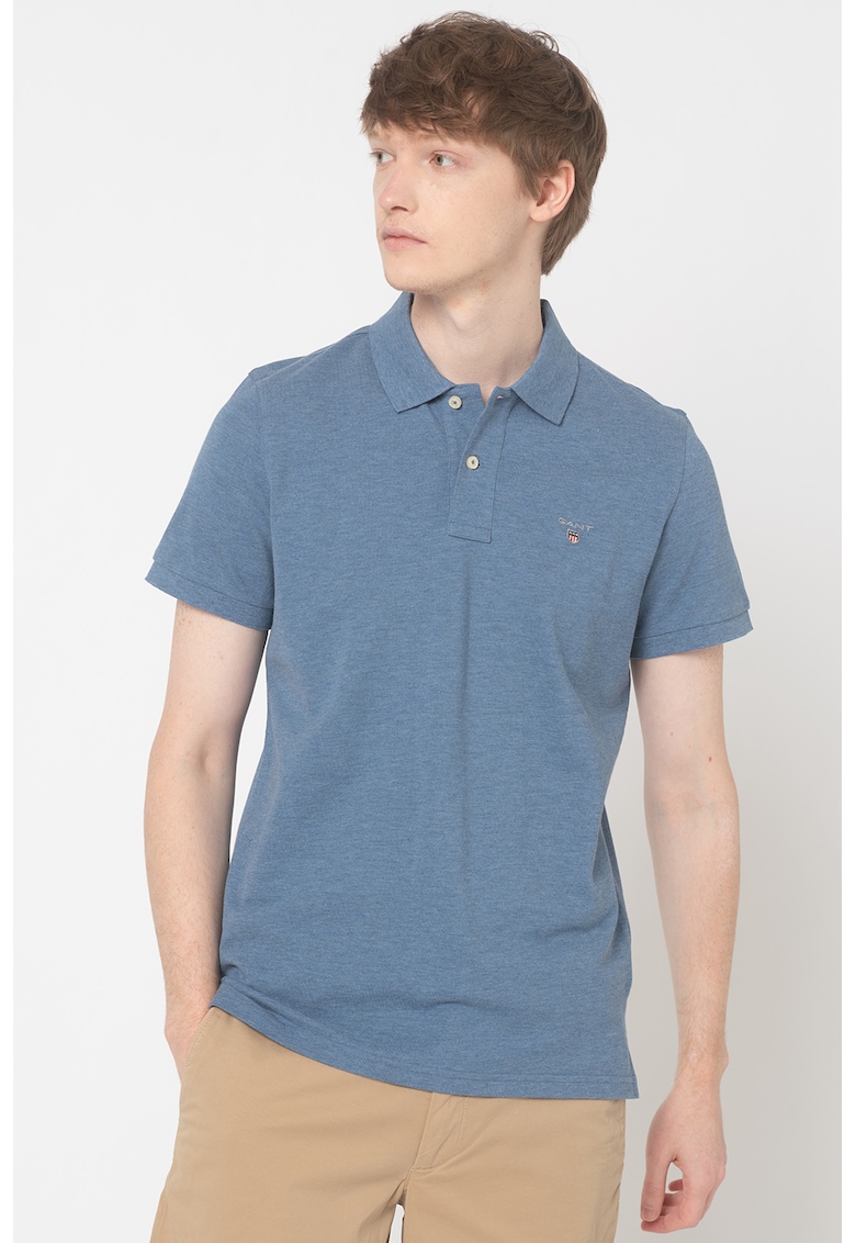 Tricou polo regular fit din material pique Original Regular