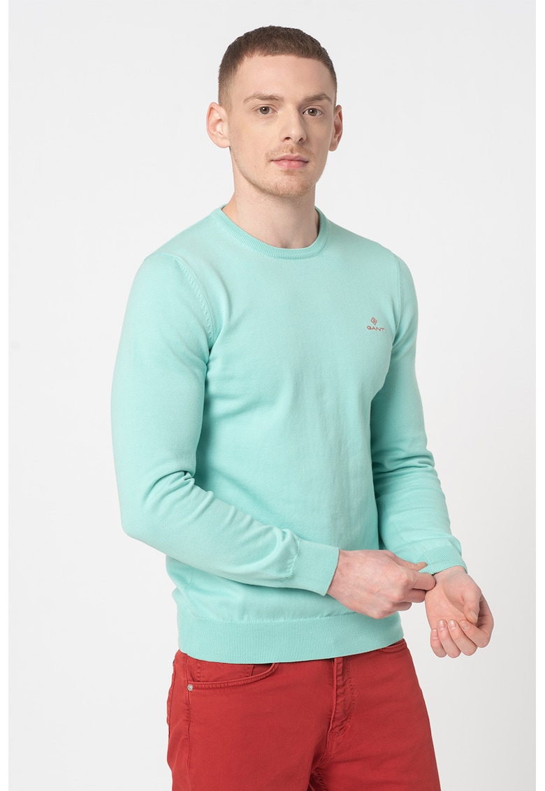 Pulover cu detaliu logo brodat Kelly