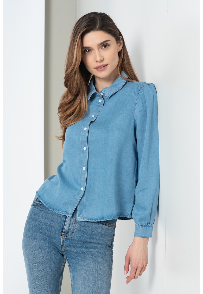 Camasa din lyocell si denim Billie