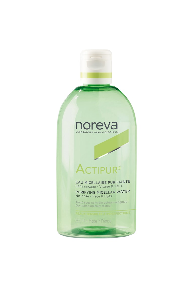 Apa micelara purificatoare Actipur pentru ten sensibil sau acneic Noreva