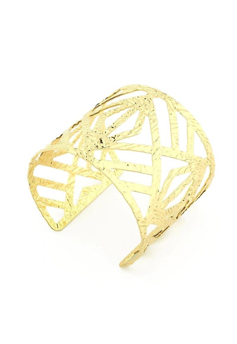 Bratara aurie - ajustabila - modele geometrice - Nathalia C1 Bratara aurie - ajustabila - modele geometrice - Nathalia C1