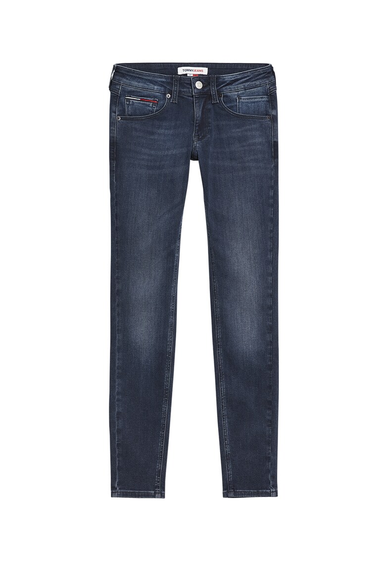 Blugi skinny cu talie joasa Scarlett