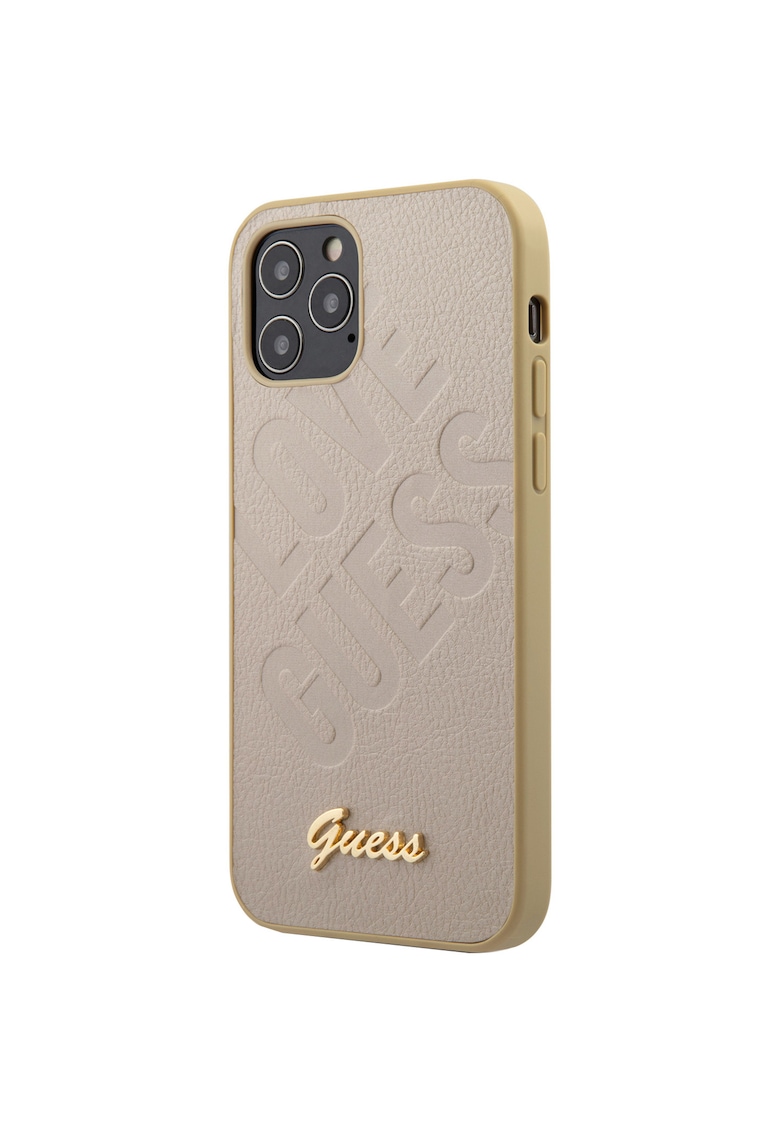 Husa Cover Iridescent Love pentru iPhone 12 Mini GUHCP12SPUILGLG - Gold