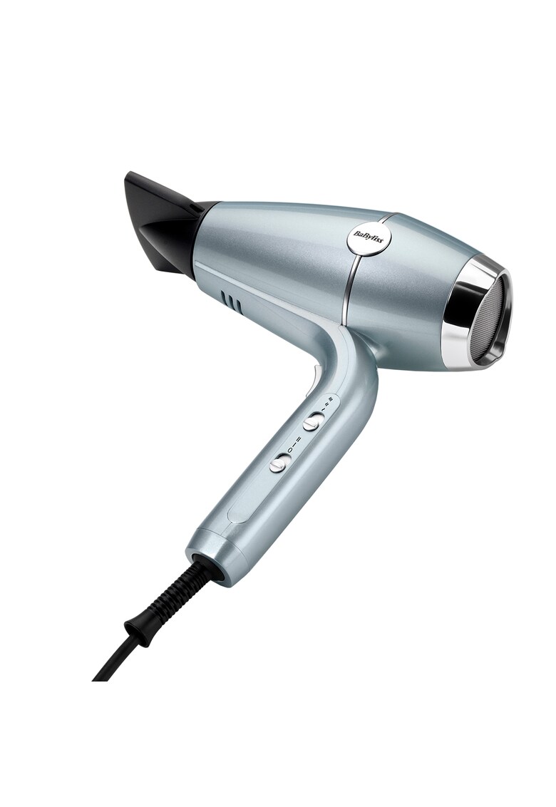 Babyliss Uscator de par hydro fusion - 2100w - 2 viteze - 3 trepte de temperatura - cool shot - difuzor - tehnologie ionica cu plasma - bleu