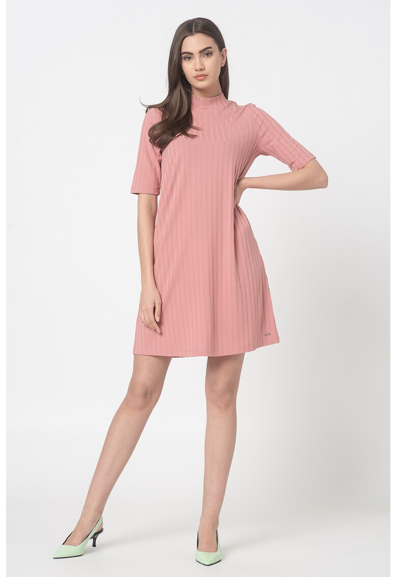 Rochie dreapta cu maneci scurte