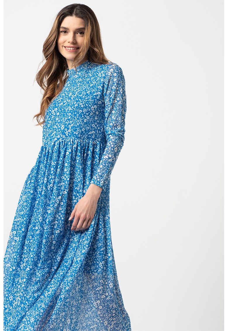 Rochie midi cu imprimeu floral