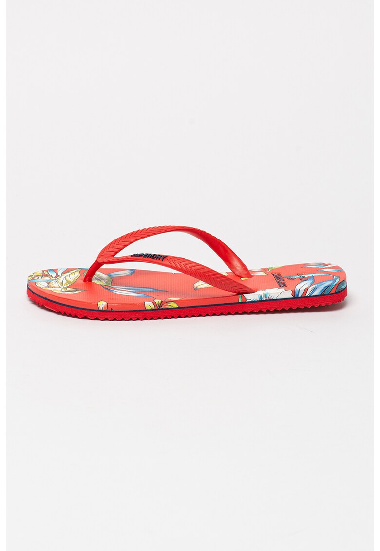 Papuci flip-flop cu bareta cu aspect texturat Classic Vintage