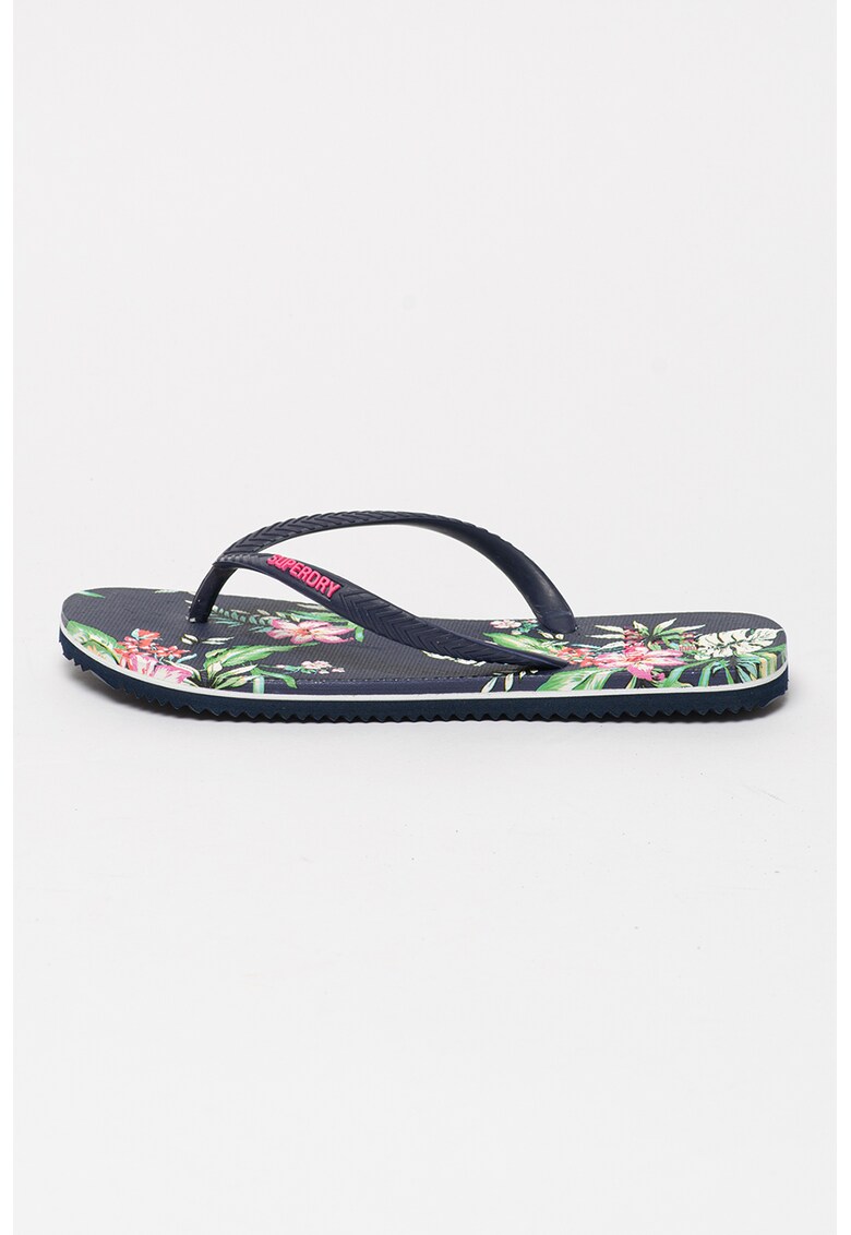 Papuci flip-flop cu logo in relief Classic Vintage