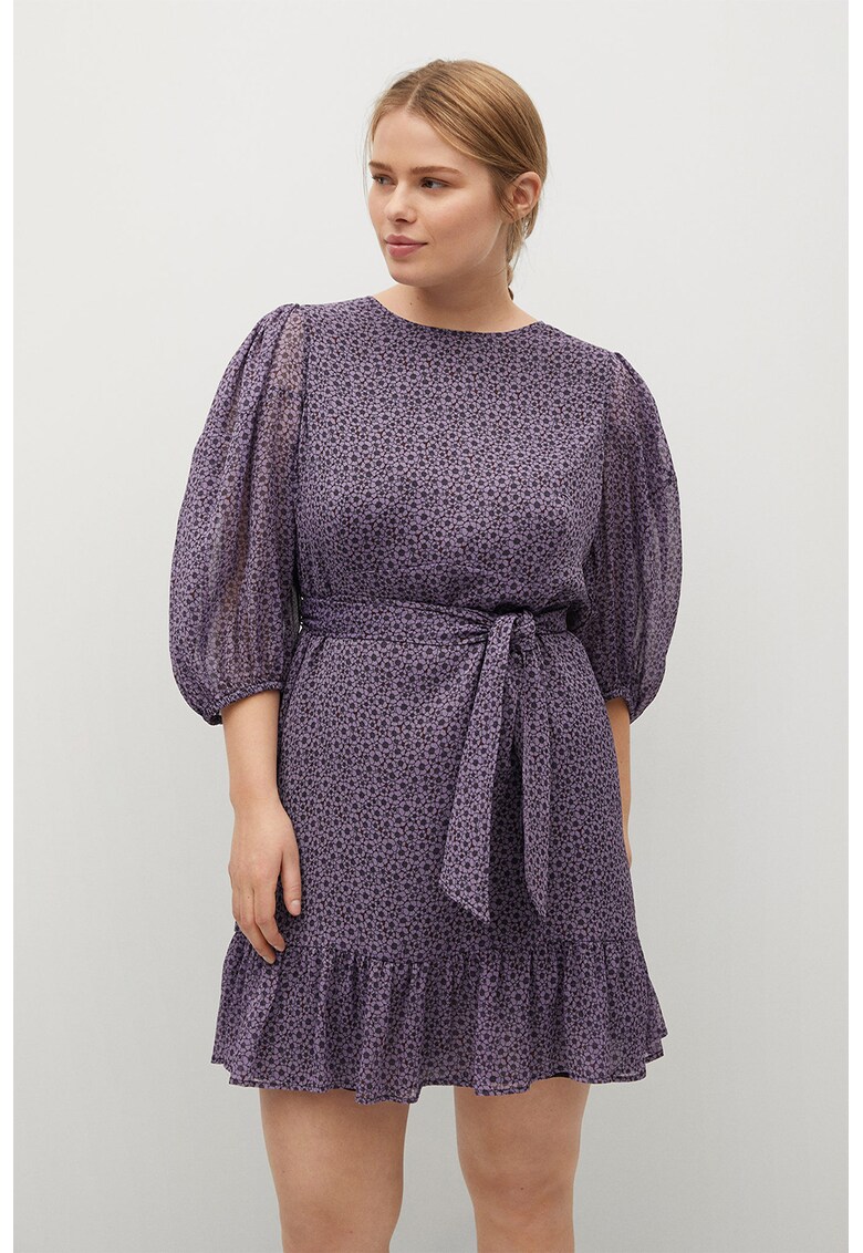 Флорална рокля Lili VIOLETA BY MANGO