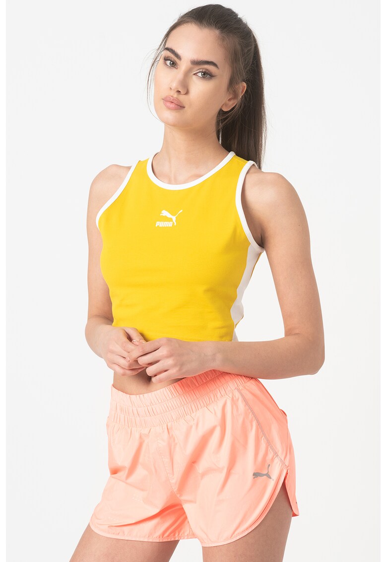 Top crop cu logo Classics