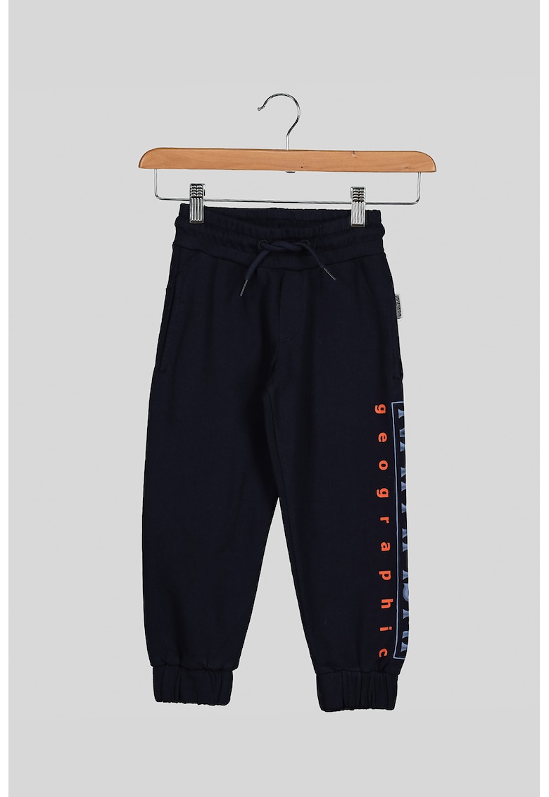 Pantaloni sport cu imprimeu logo Madyr