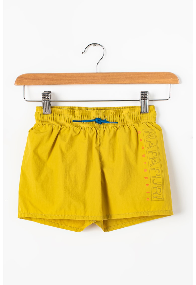 Pantaloni scurti de baie cu snur Vadyr - Galben mustar