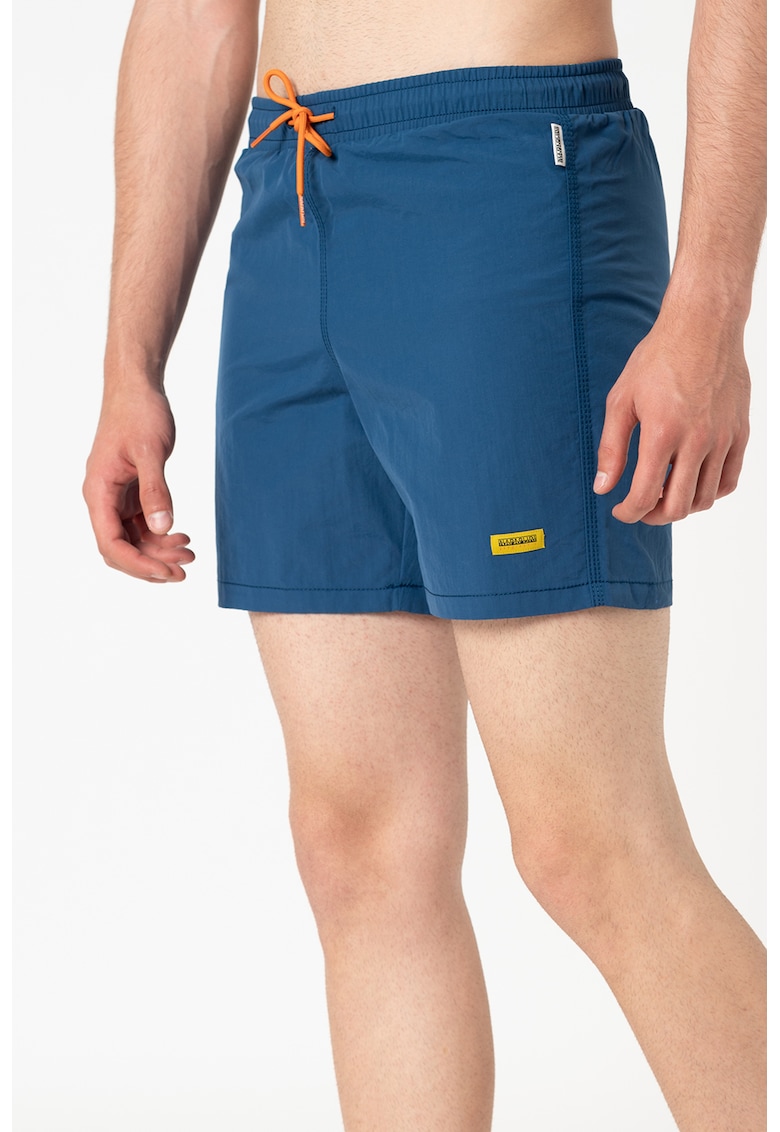 Pantaloni scurti de baie cu snur Villa - Albastru petrol