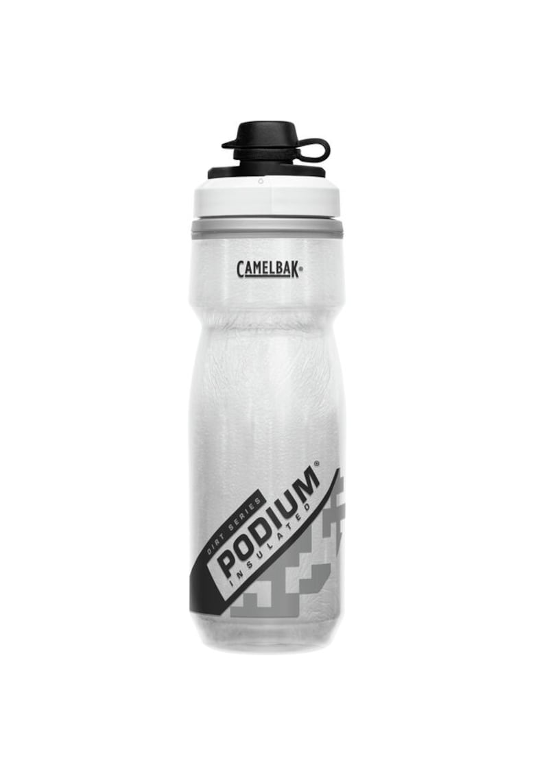Bidon Podium Dirt Series Chill 0.62L - Alb