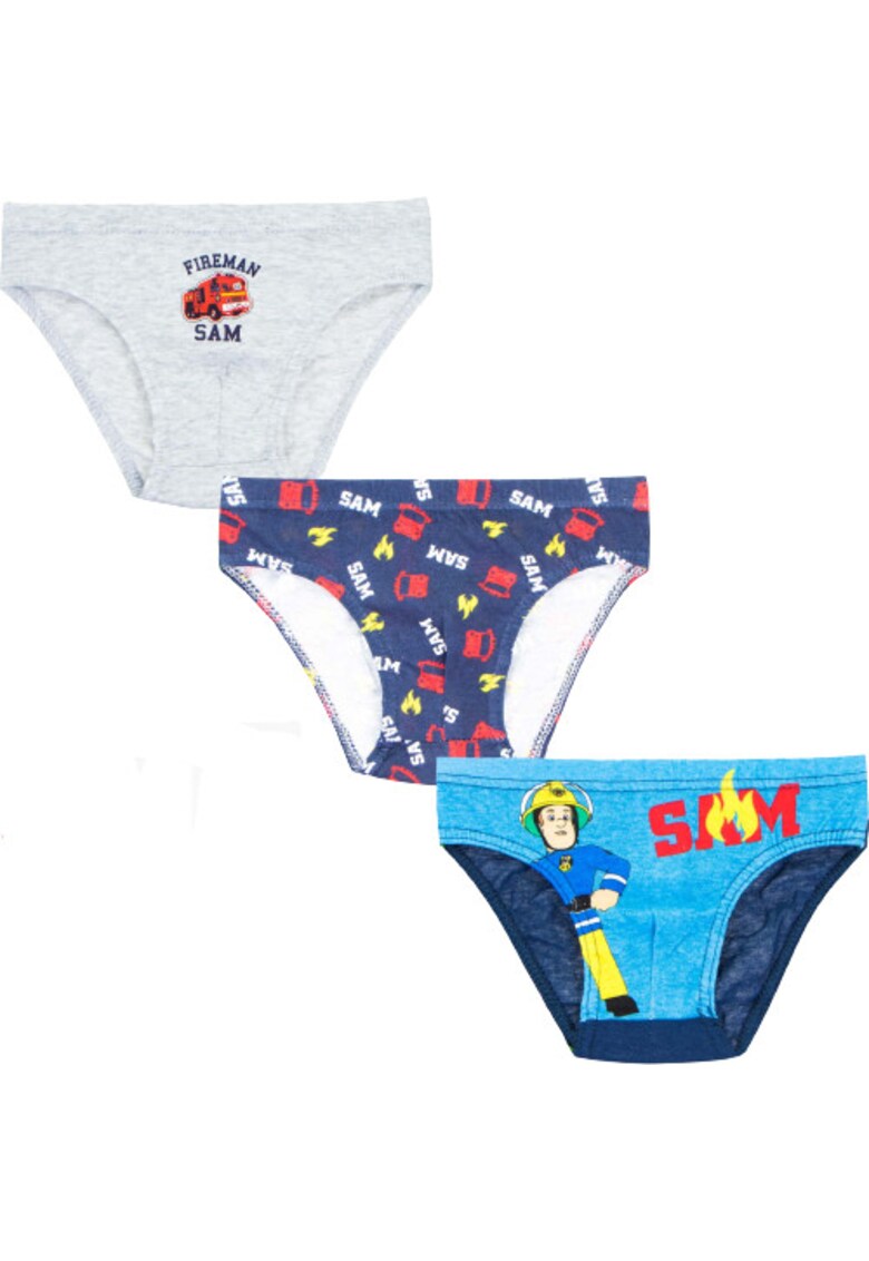 Set 3 chiloti baieti - Pompierul Sam