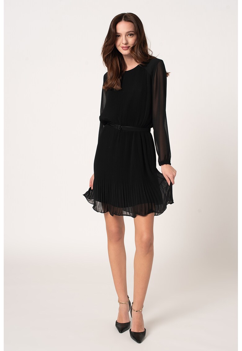 Rochie plisata din sifon