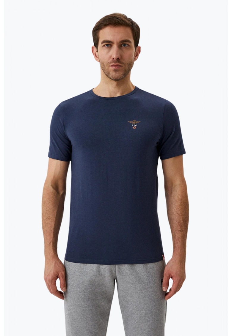 Aeronautica Militare Tricou 3978 - Bleumarin