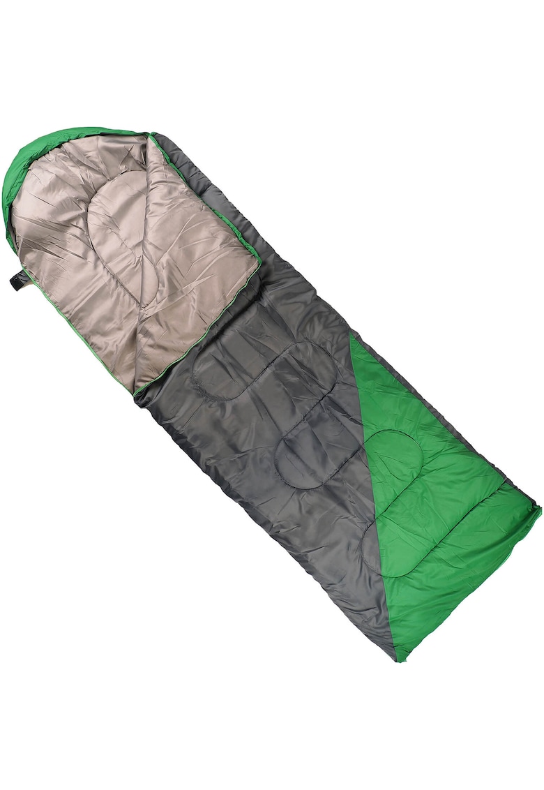 Sac de dormit impermeabil Action One - Verde/Gri - (190+30) x 75 cm