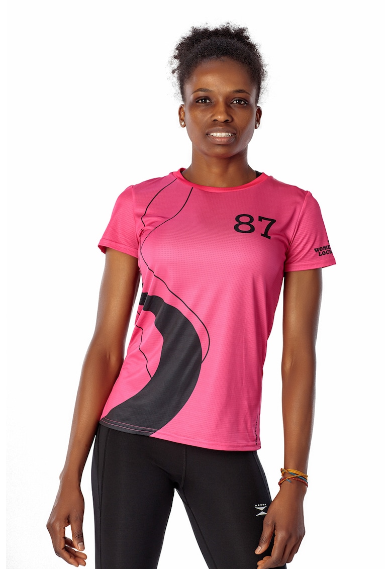 Tricou cu imprimeu pentru alergare Track