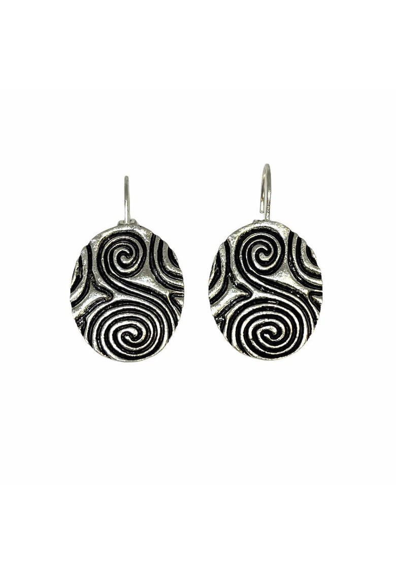 Cercei ovali - cu agatatoare - Nena -