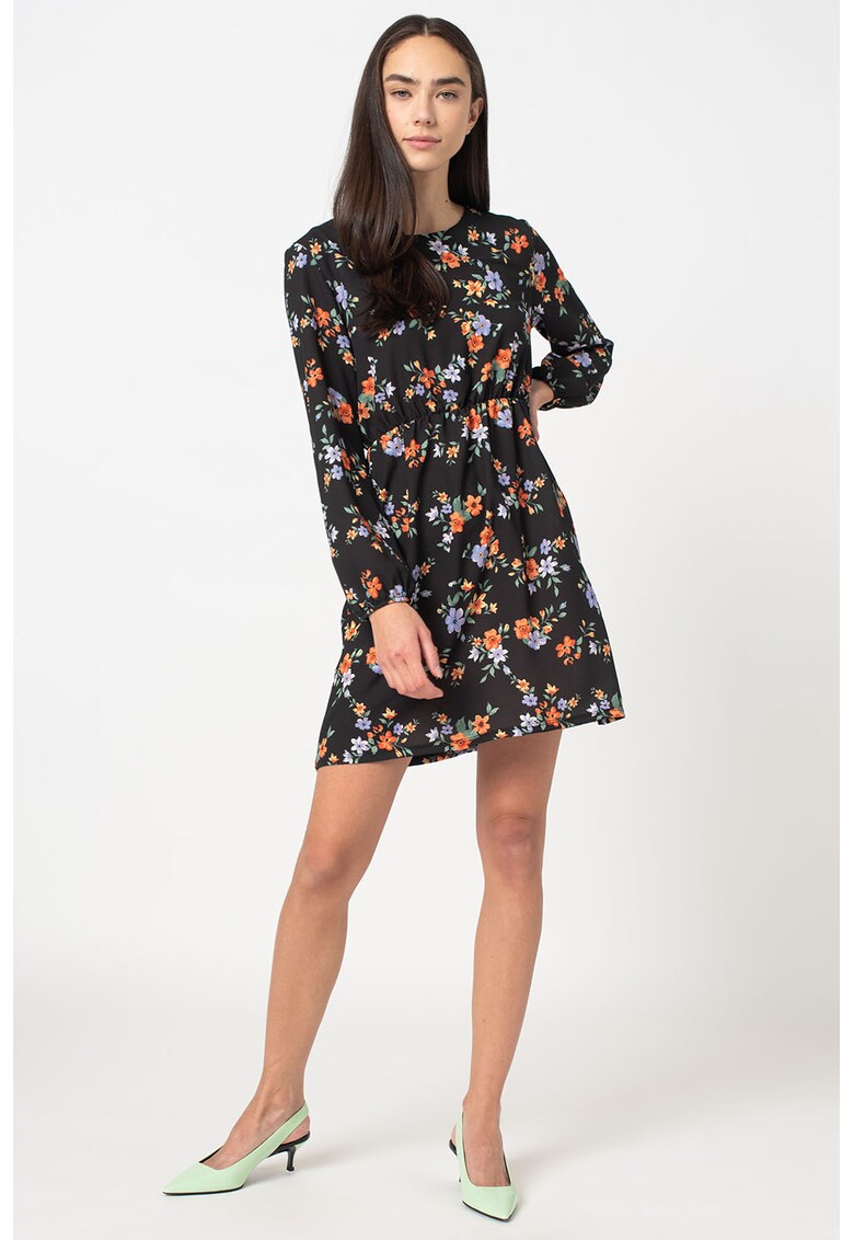 Rochie mini cu imprimeu floral Eve