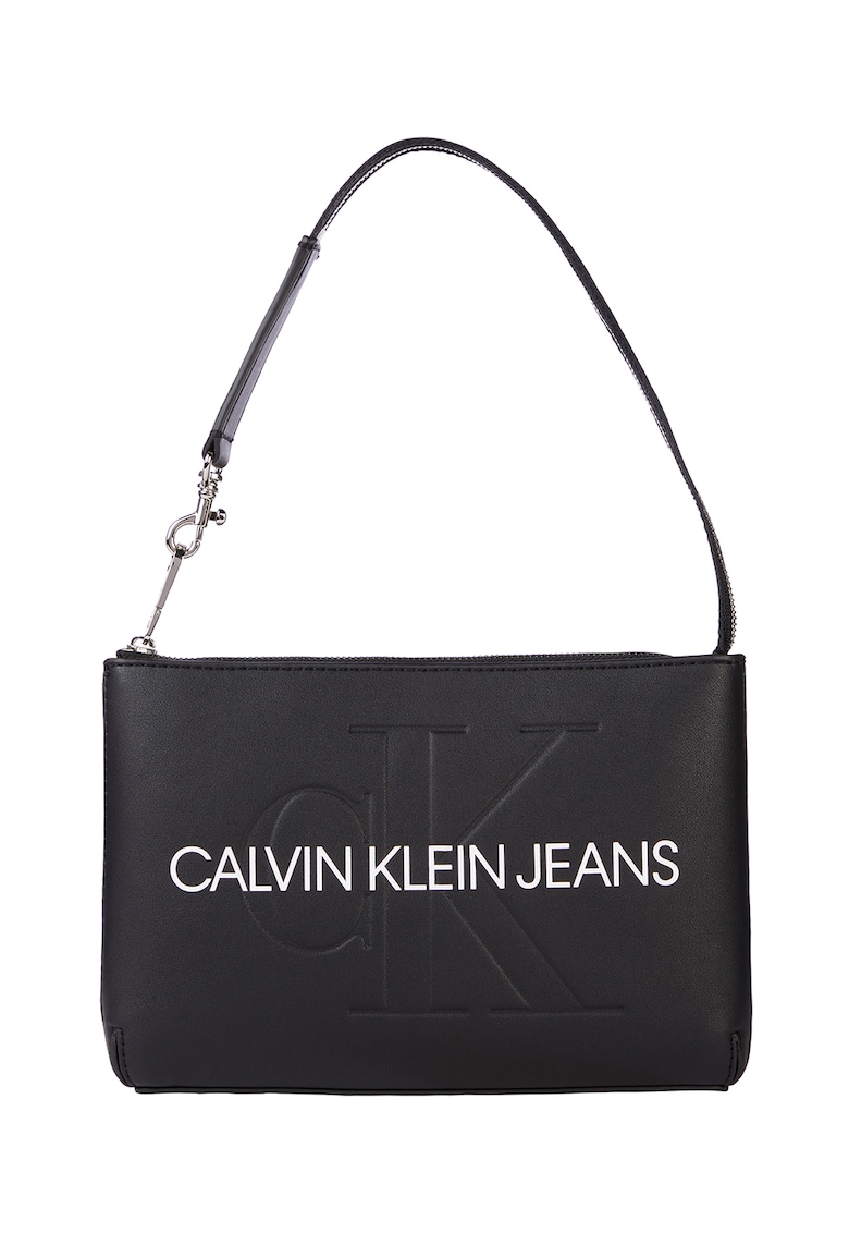 Etui de piele ecologica cu logo Calvin Klein Jeans