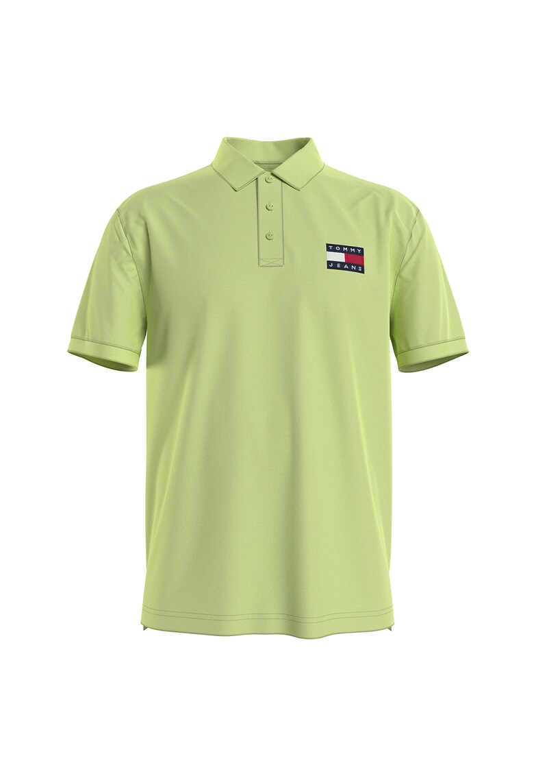 Tricou polo din bumbac organic cu broderie logo