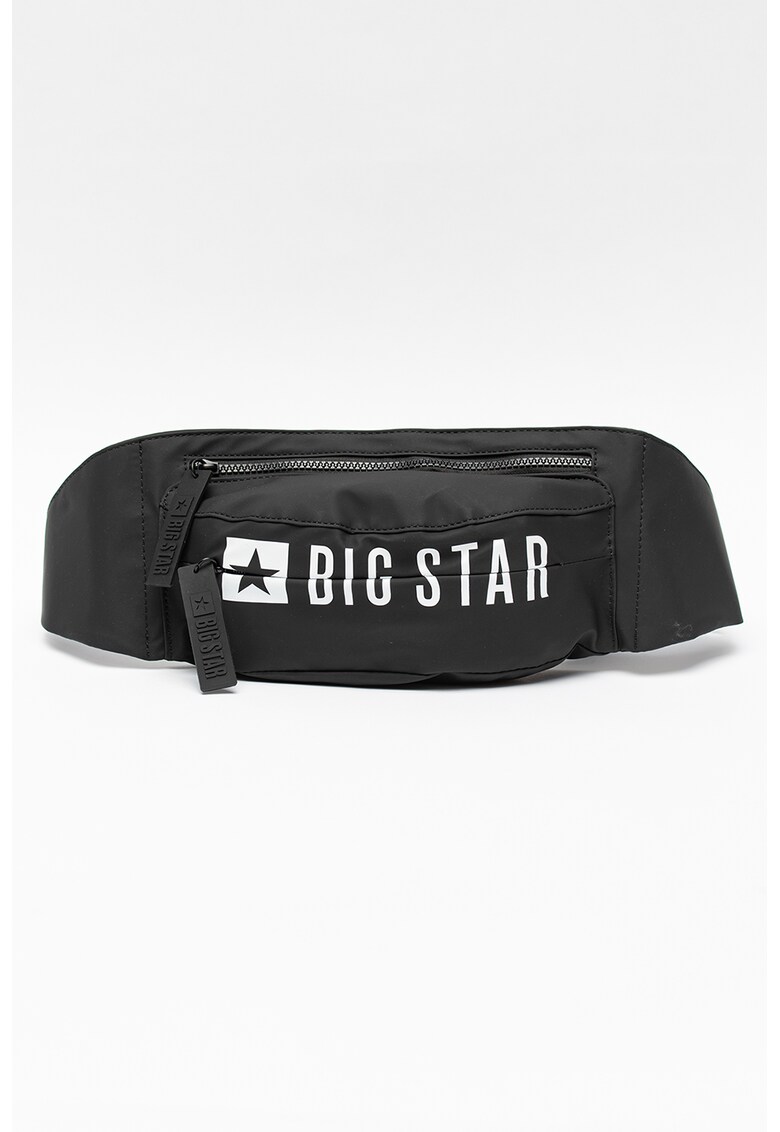 Borseta unisex cu imprimeu logo Big Star imagine 2022