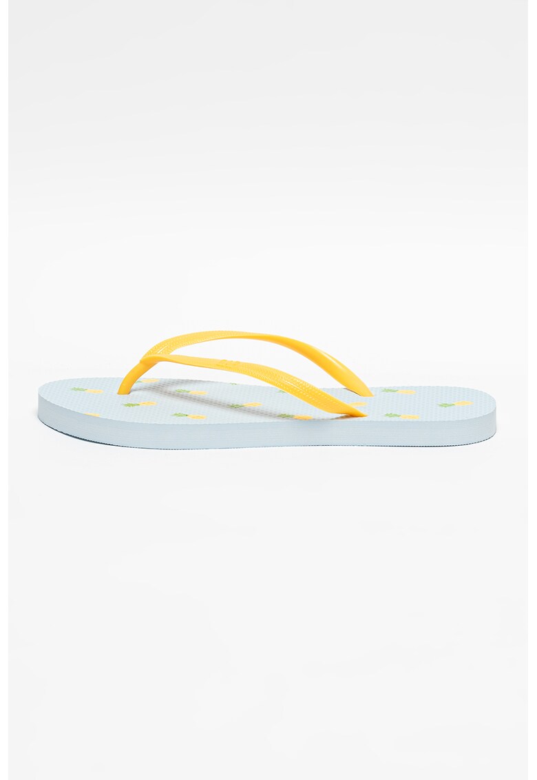 Papuci flip-flop cu logo discret in relief GAP fashiondays.ro