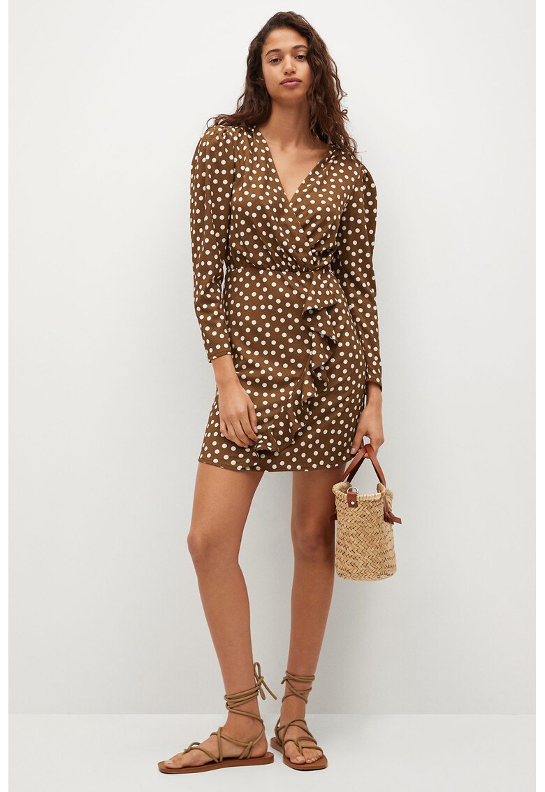 Rochie din amestec de lyocell Real