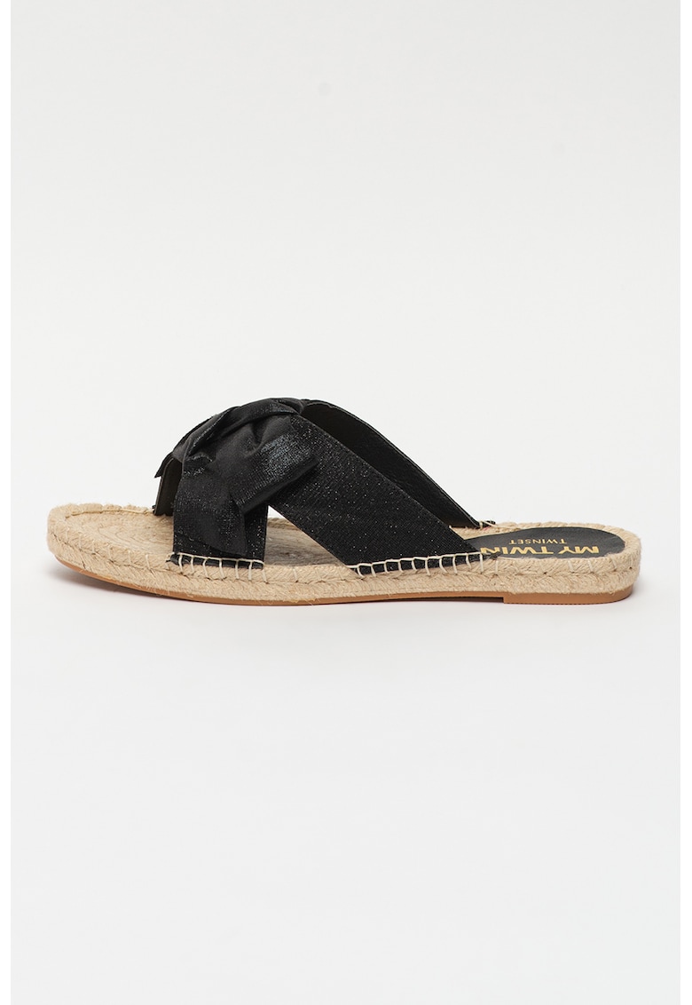 Twinset Papuci tip espadrile