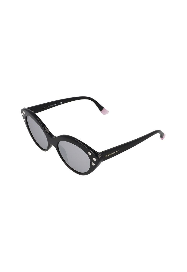 Ochelari de soare cat-eye cu cristale