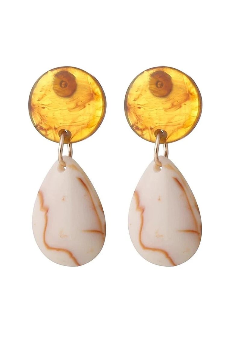 Cercei aurii - forma de lacrima - Othelia C21 -