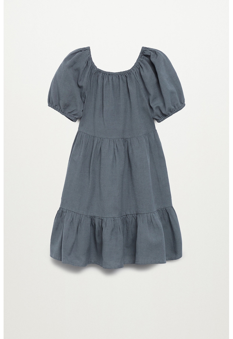 Rochie din amestec de bumbac si in Lucia