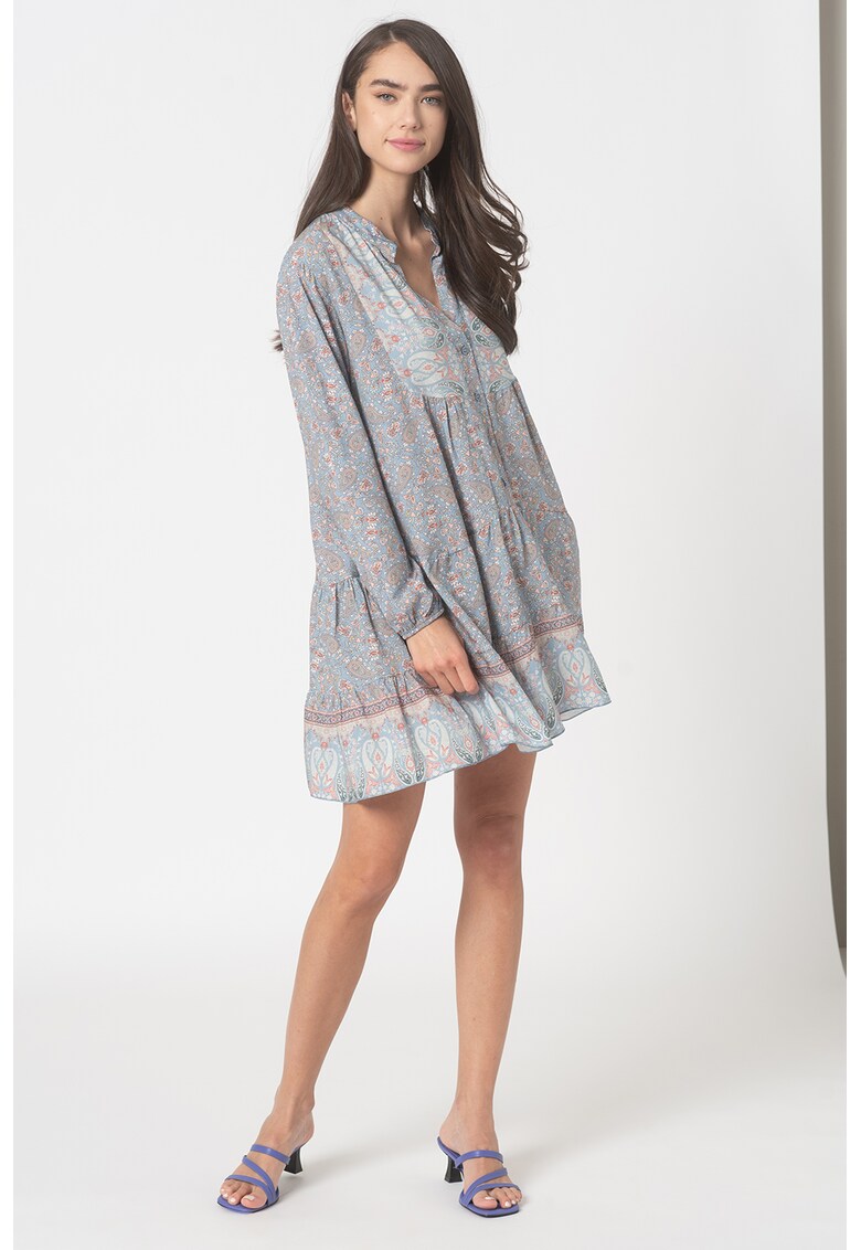 Rochie mini cu imprimeu paisley Ona