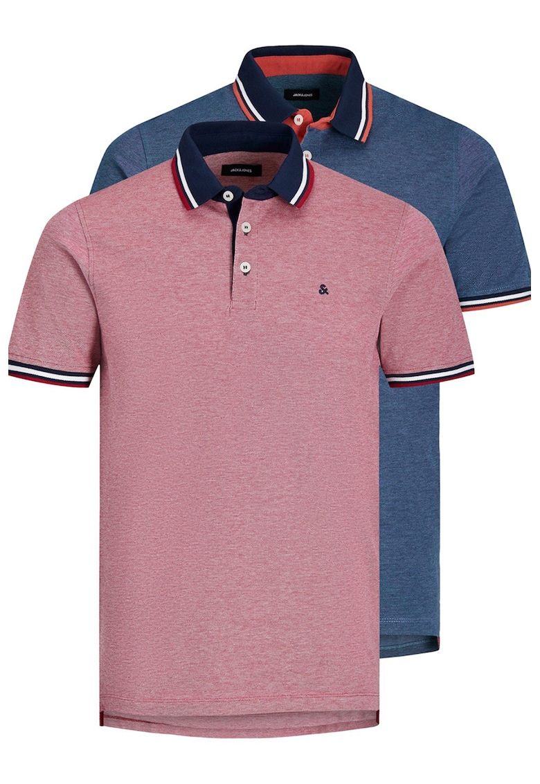 Set de tricouri polo slim fit Paul - 2 piese