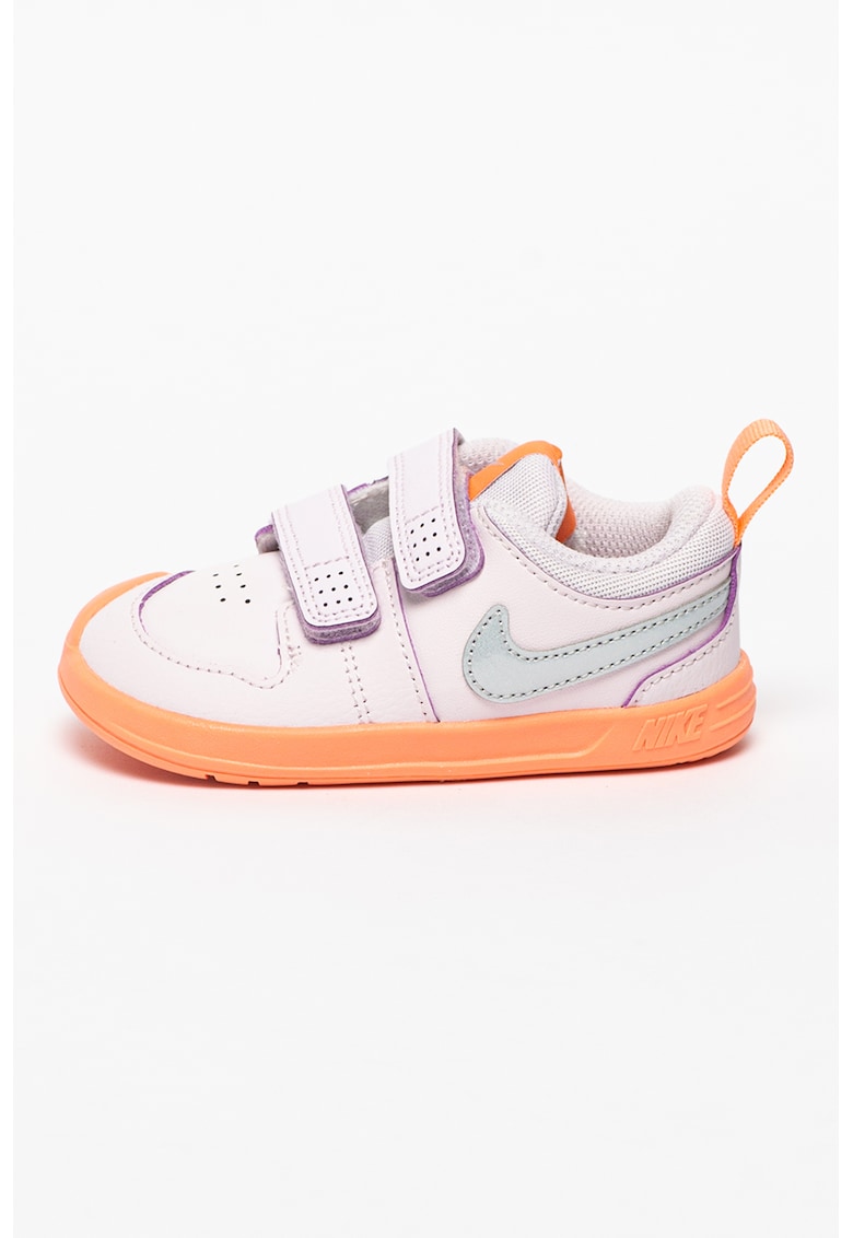Pantofi sport cu detalii de piele si cu velcro Pico
