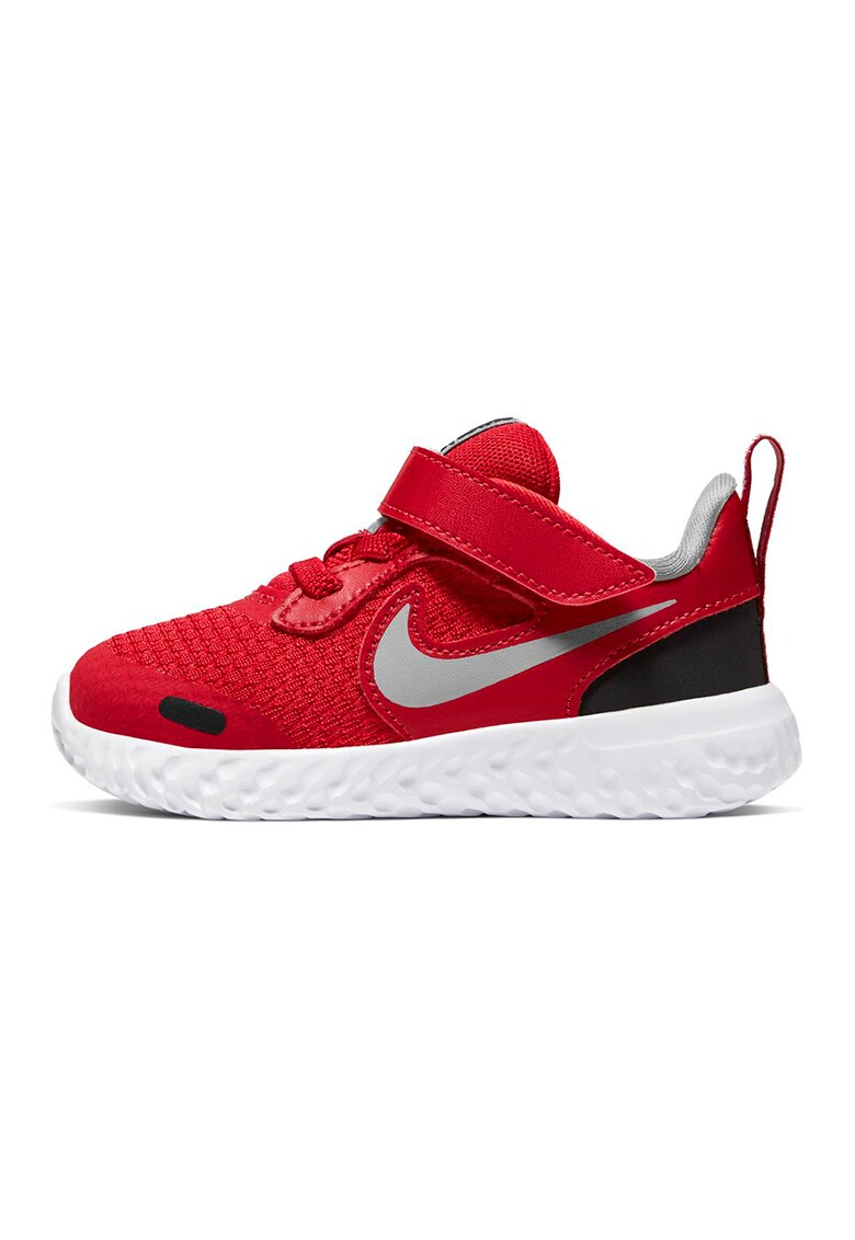 Pantofi sport din piele si material textil - banda velcro - Revolution 5