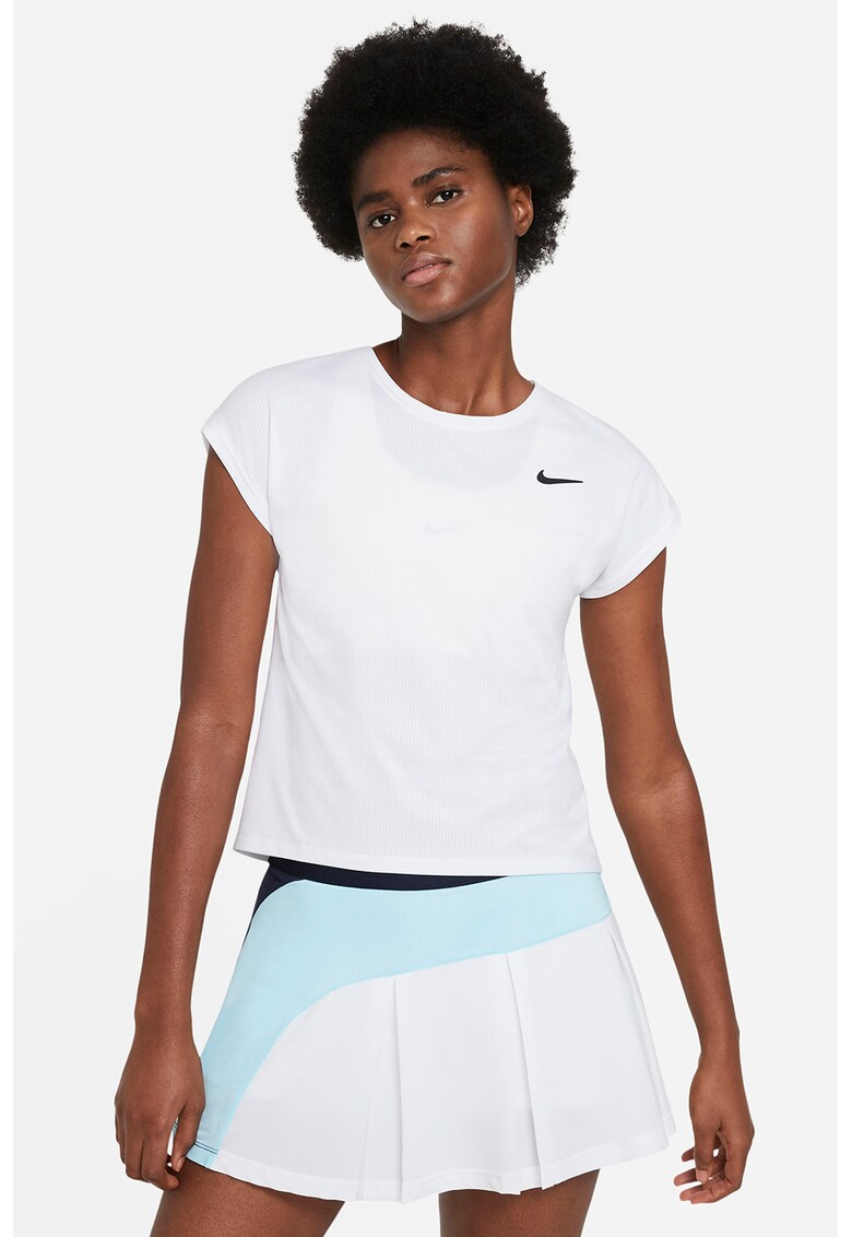 Tricou slim fit cu maneci tip fluture pentru tenis Victory Dri-FIT fashiondays.ro imagine noua