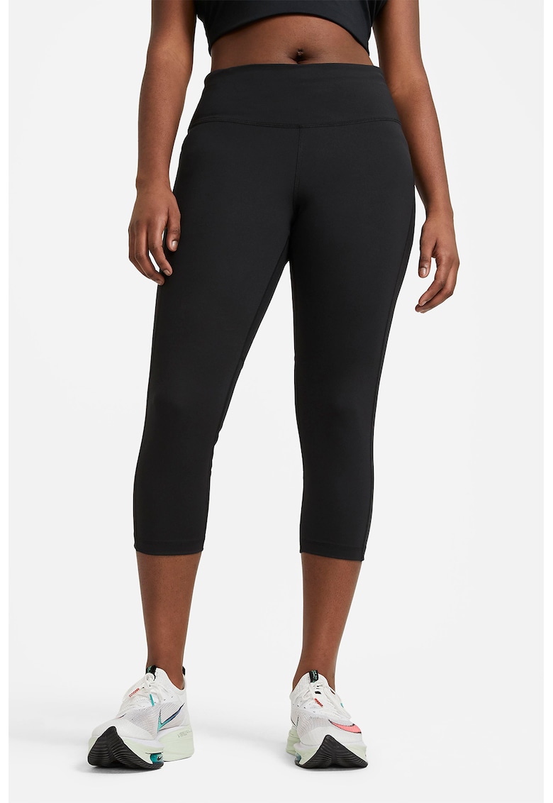 Colanti crop cu tehnologie Dri-FIT - pentru alergare Fast