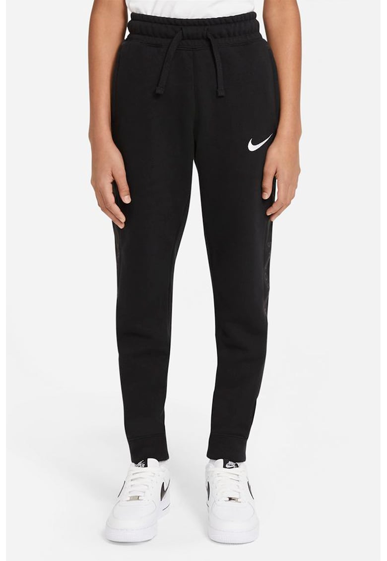 Pantaloni sport cu benzi logo laterale Swoosh