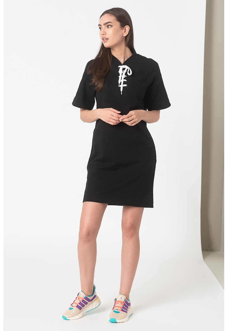 Rochie-tricou cu snur
