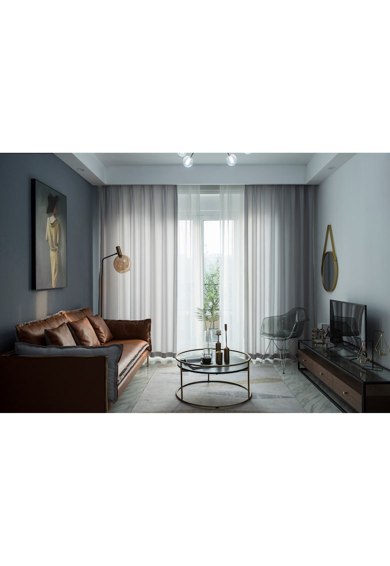 Kring Комплект пердета Shine – 2 * 140×245 см – Полиестер за Жени Kring Комплект пердета Shine – 2 * 140×245 см – Полиестер за Жени